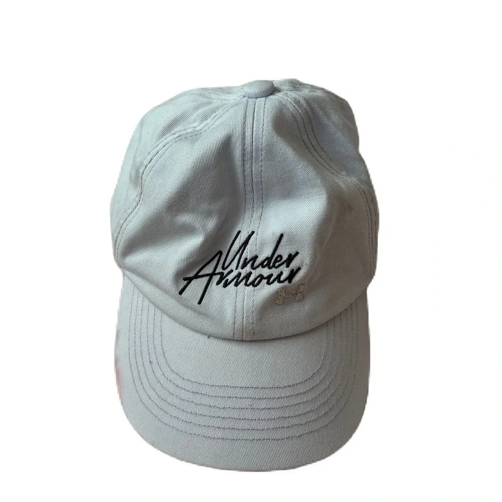 Under Armour Gray Purple Hat Kids Girls